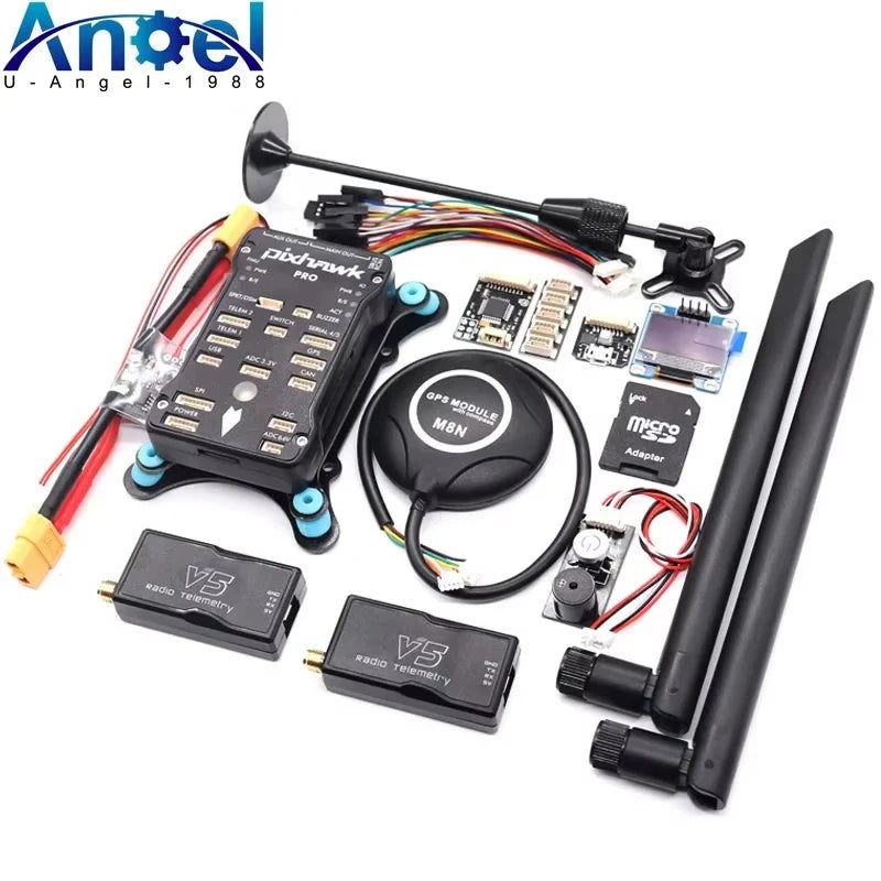 Pixhawk PX4 PRO PIX 32 Bit Flight Controller Autopilot with 4G SD RC Quadcopter Ardupilot ArduPlane ArduRover PRO V5 433MHZ 100MW