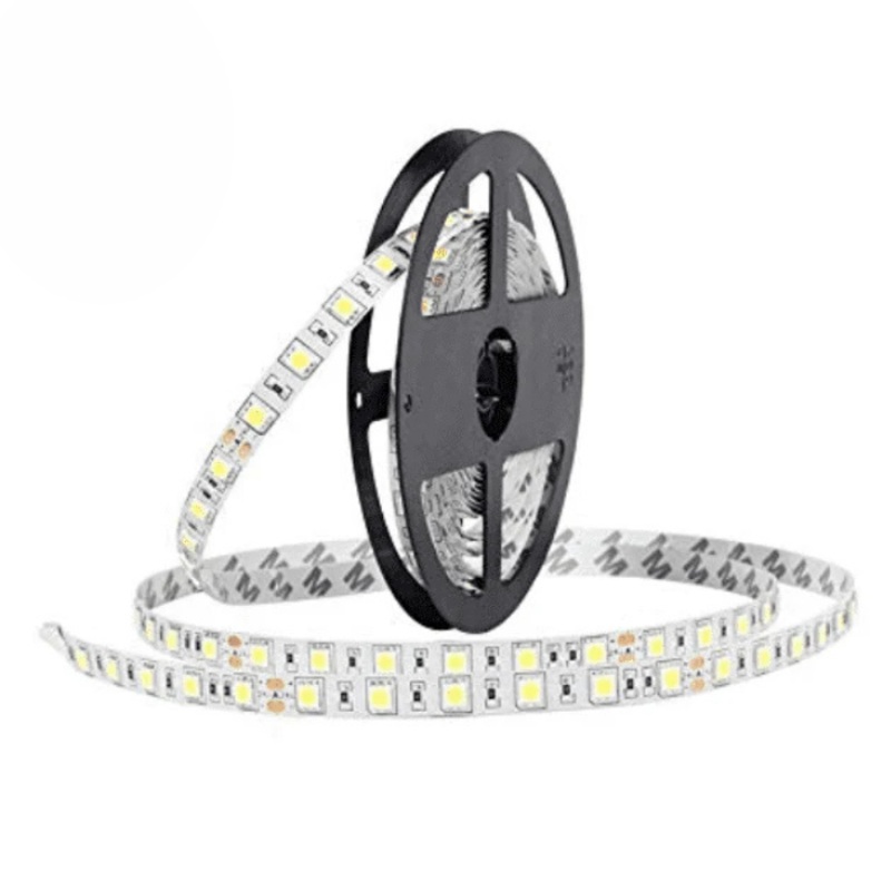 12V Cold White 5050 SMD LED Strip Flexible 5M/Roll Non-Waterproof (5 Meter)