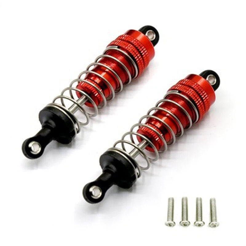 2pcs Upgraded Front Rear Shock Absorber For MJX 16207 16208 16209 16210 RC Car Parts Blue