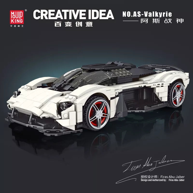 Building Blocks MOULD KING 10016 AS-Valkyrie Sports Car Toys