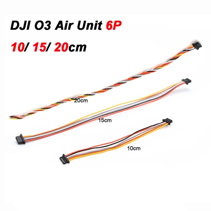 DJI O3 Air Unit 6P Connecting Cable - F4/F7 Flight Controller 2pcs 10CM Double End