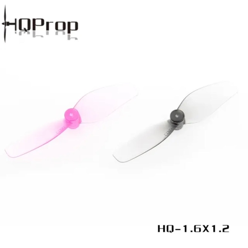 HQ Ultralight Whoop Prop 40MMx2 1.6x1.2 PC 1mm Shaft (2CW+2CCW) - Choose Color Grey