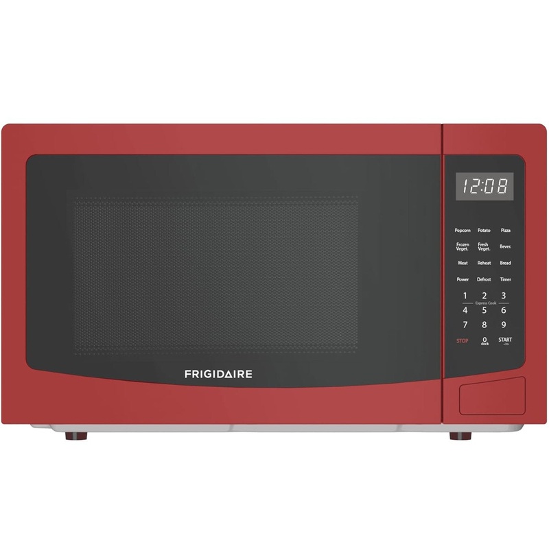 RCA 1.1-Cu-Ft 1000-Watt Microwave, Red