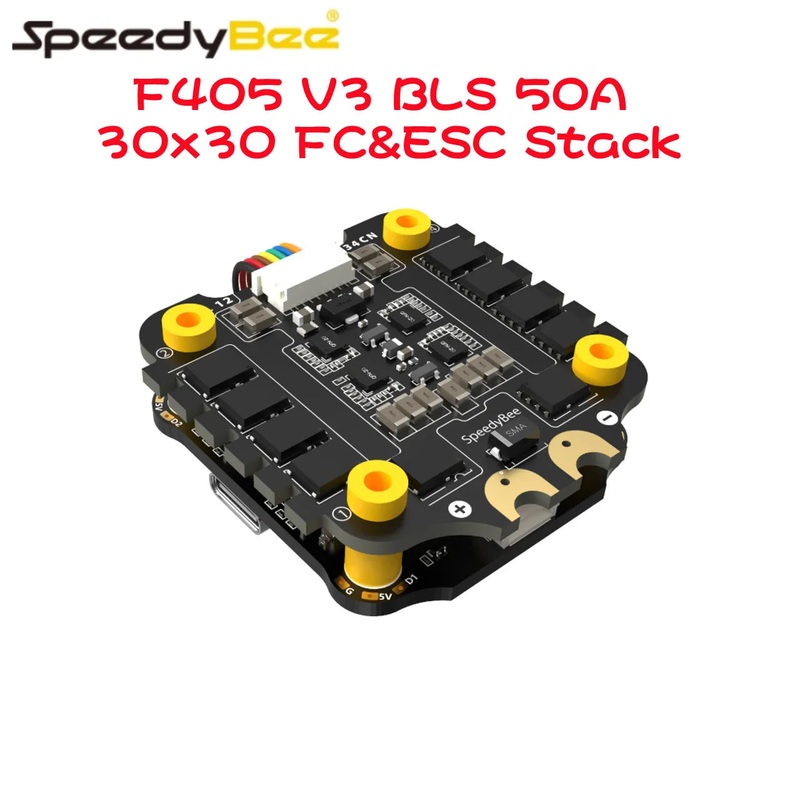 SpeedyBee F405 V4 Flight Controller Stack 60A ESC 30x30 Bluetooth V4 w 60a ESC