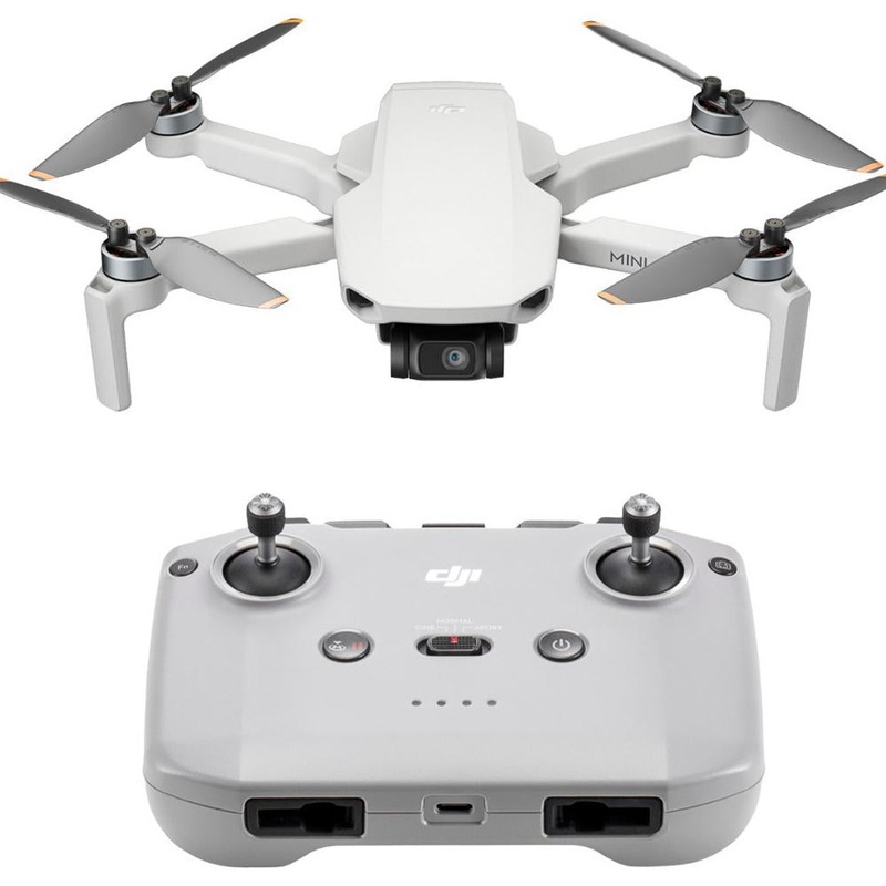 DJI Mini 4K Drone Quadcopter with RC-N1 Remote Control - Gray CP.MA.00000787.01 none