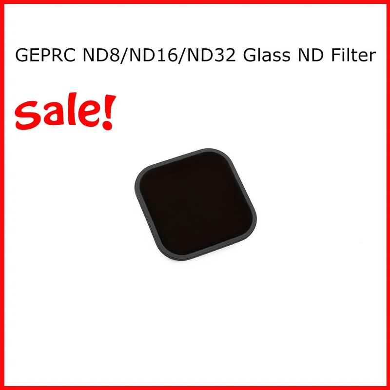 GEPRC ND8/ND16/ND32 Glass ND Filter for FPV Drone Naked Hero 8 Camera Accessories ABS material Light Weight ND32 Filter