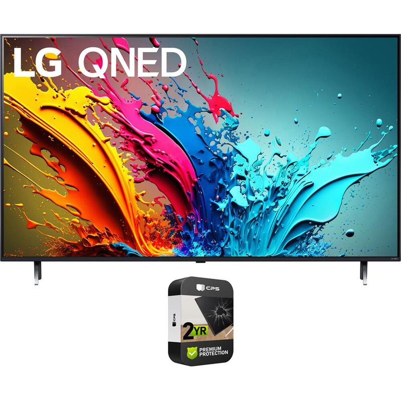 LG 50" QNED85T 4K HDR Smart Quantum Dot LED TV (2024) w/ 2 YR Warranty Bundle