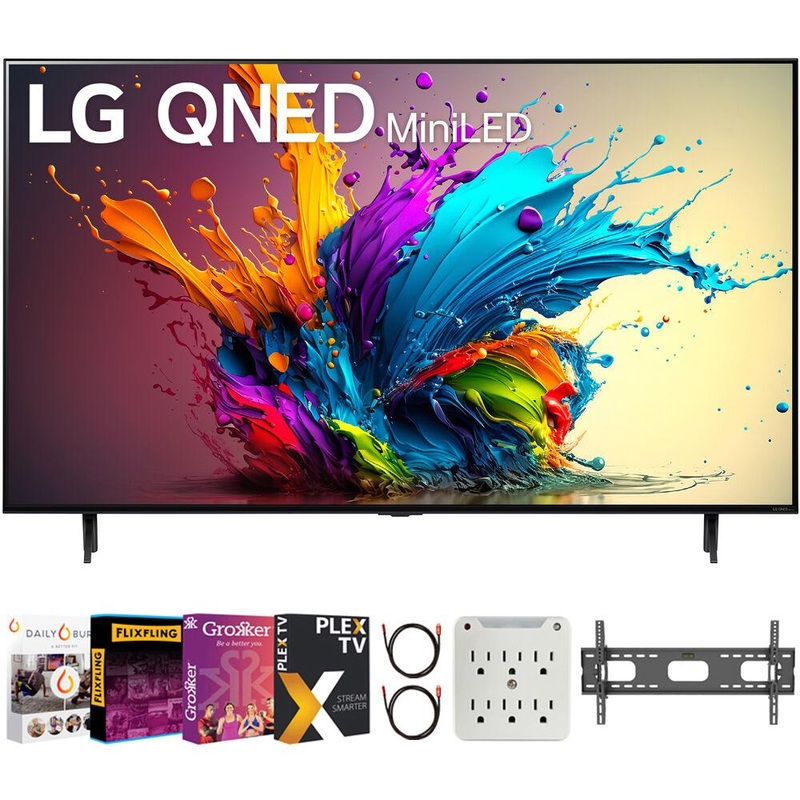 LG 75" 4K HDR Quantum Dot NanoCell Mini LED TV (2024) with Movies Streaming Pack