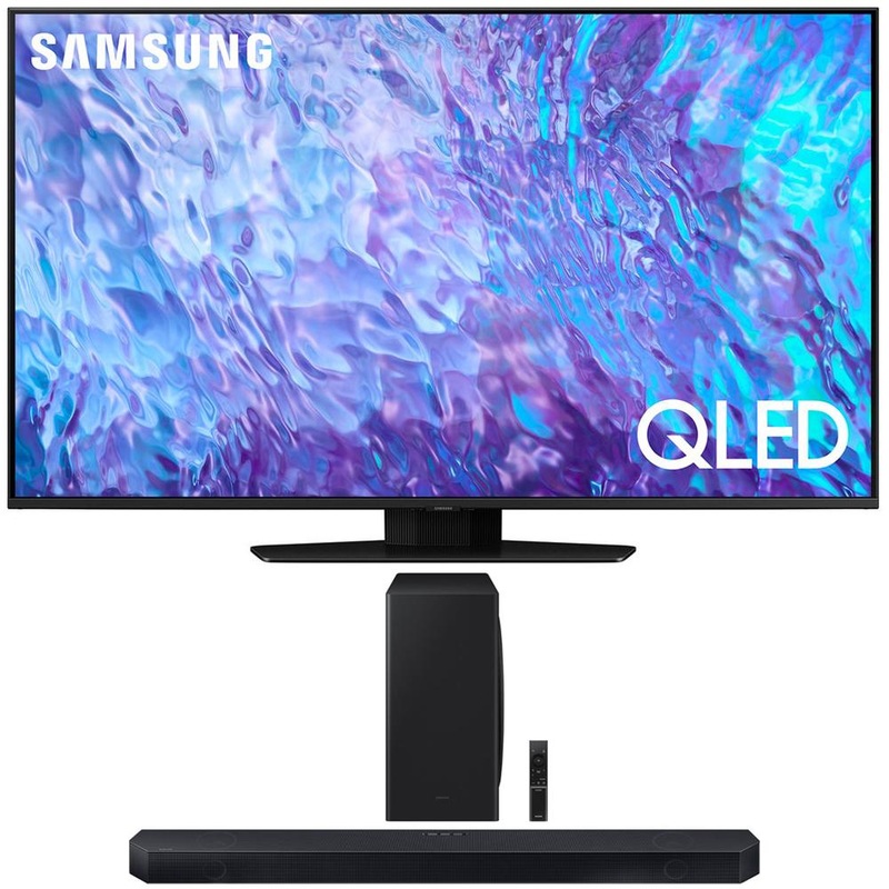 Samsung QN98Q80CA 98" QLED 4K Smart TV (2023) w/ 3.1.2 ch. Soundbar Bundle