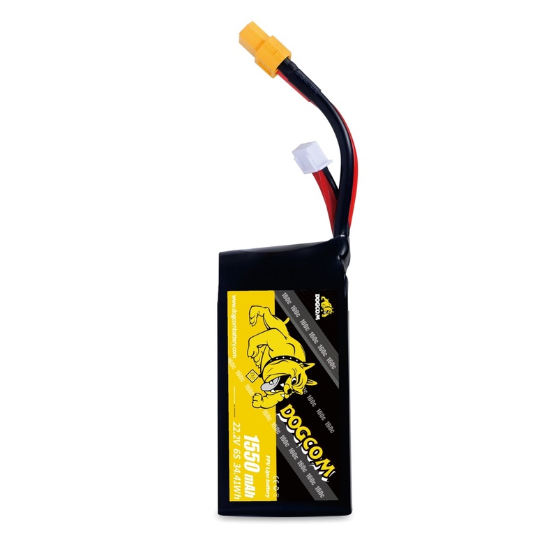 DOGCOM 6S 1550mAh 160C Battery