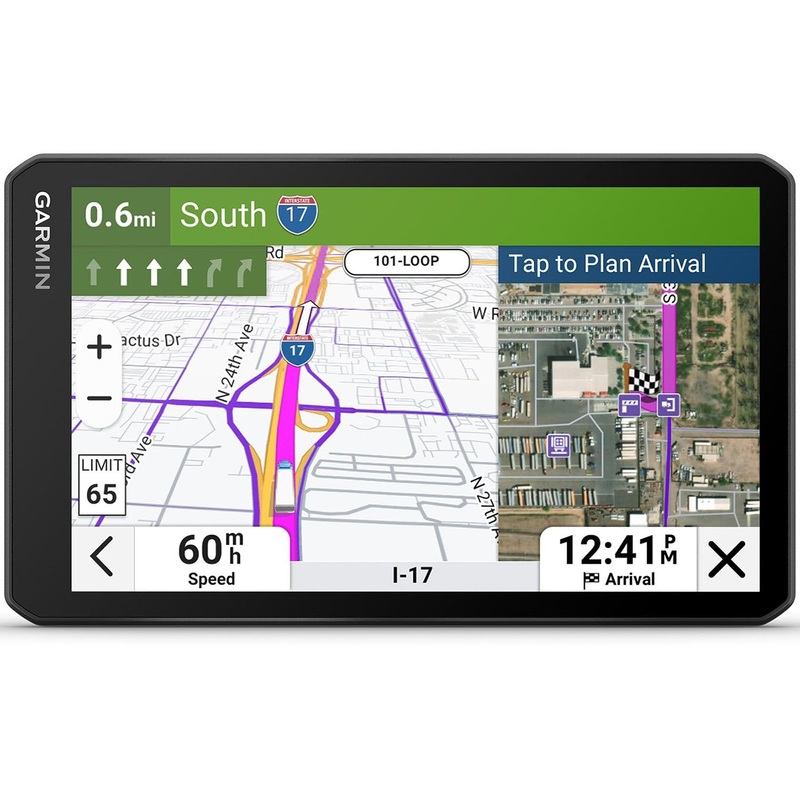 Garmin dezl OTR720 7" GPS Truck Navigator, Custom Truck Routing, Satellite Imagery
