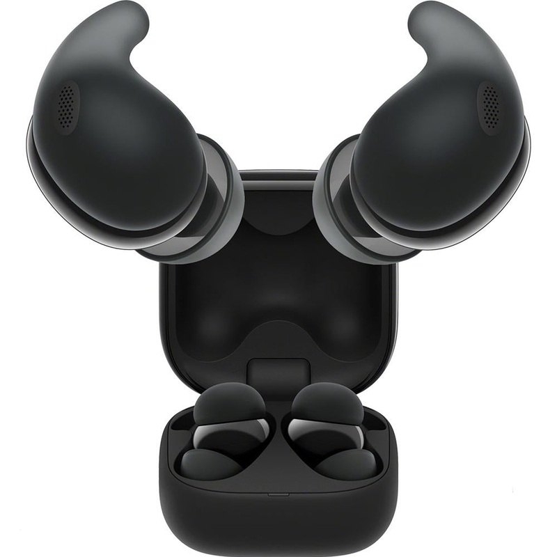 Sony LinkBuds Fit Truly Wireless Noise Canceling Earbud Headphones - Black