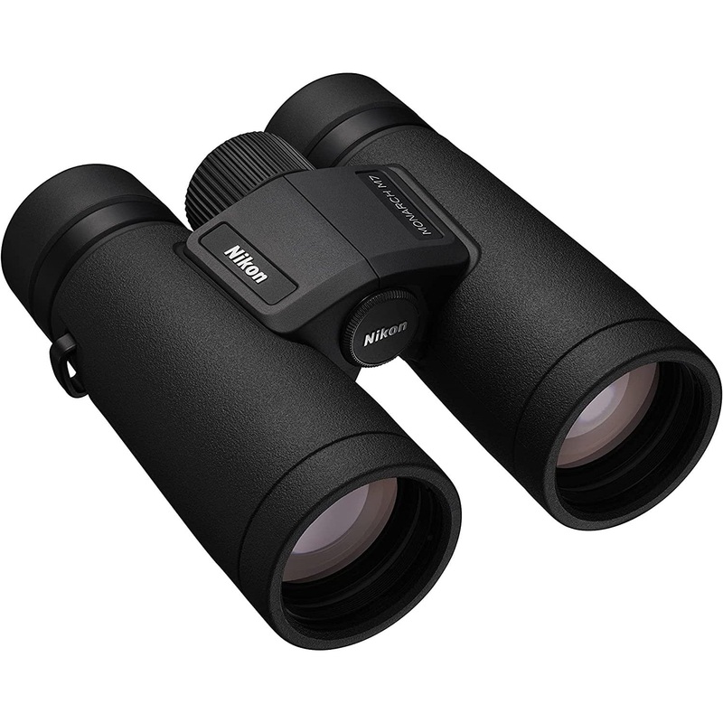 Nikon Monarch M7 Binoculars, 10x42, ED Lenses, Water/Fog Proof - Damage Box