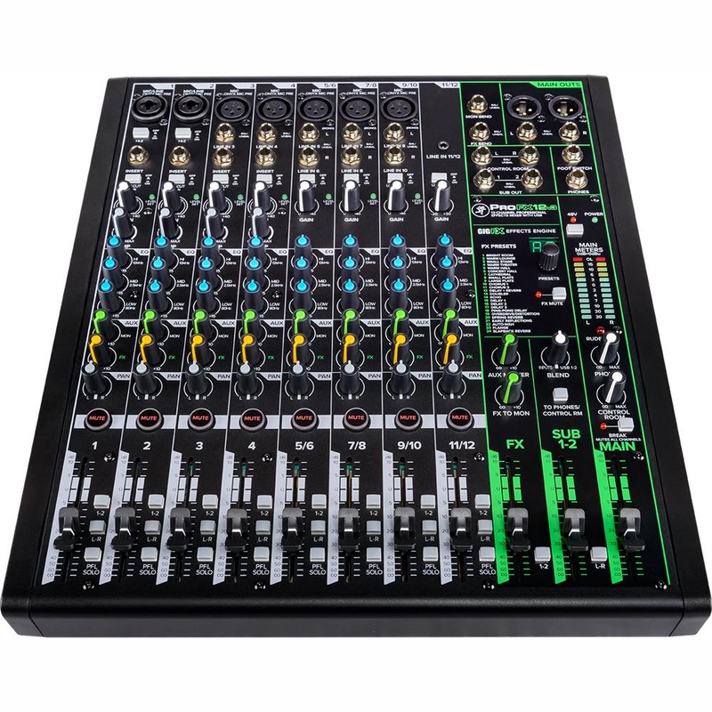Mackie ProFX12v3 12 Channel Professional Effects Mixer with USB none