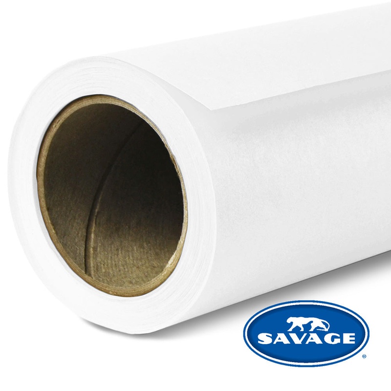 SAVAGE PAPER BACKDROP 53 -SUPER WHITE