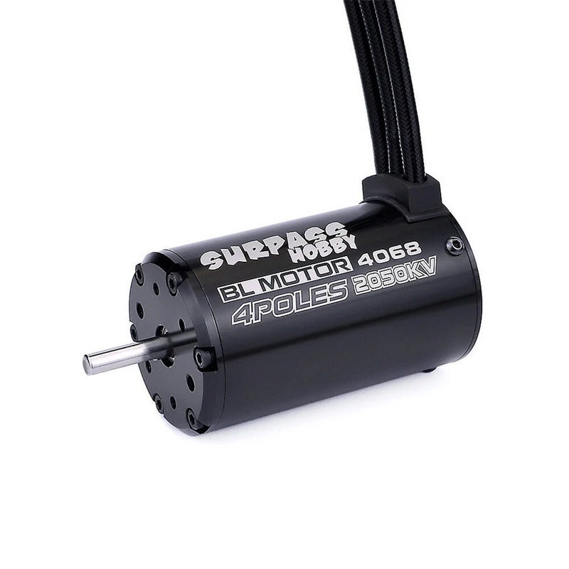 Surpass Hobby 4068 Brushless Waterproof Sensorless Motor 2050KV 120A ESC For 1/8 Cars RC Car Parts