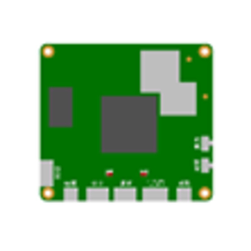 Swellpro SD4: MultiSync image transmission board with gray heat-dissipating rubber tape