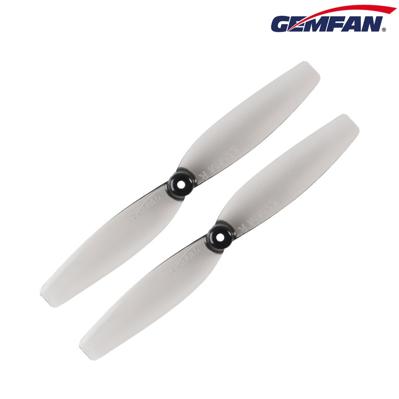 GEMFAN 65MM PROP WITH 1.5MM HUB (CHOOSE COLOR) GRAY