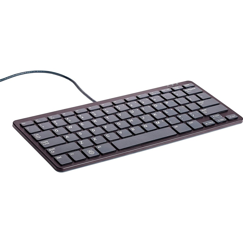 Raspberry Pi Keyboard and Mouse Kit (Black & Grey)