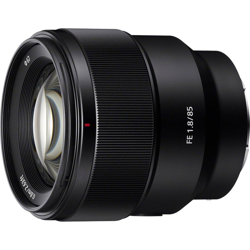 Sony 85mm F1.8-22 Full-frame E-mount Fixed Prime Lens - SEL85F18 - OPEN BOX