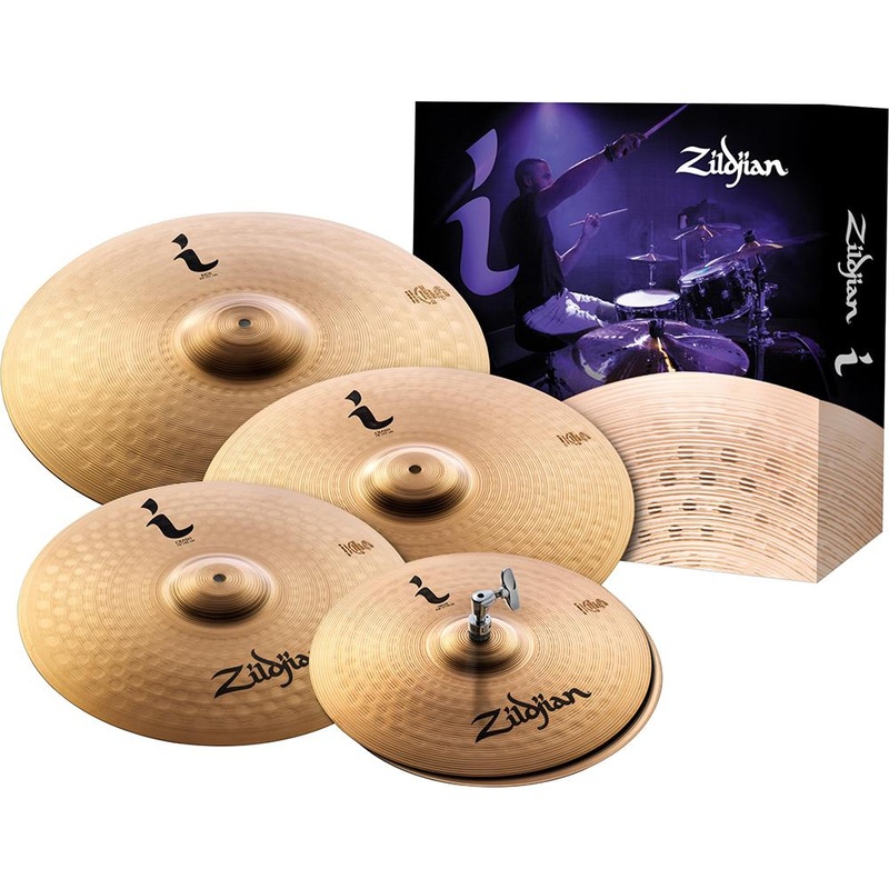Zildjian I Pro Gig Cymbal Pack with Hi-Hats, Crashes, and Ride