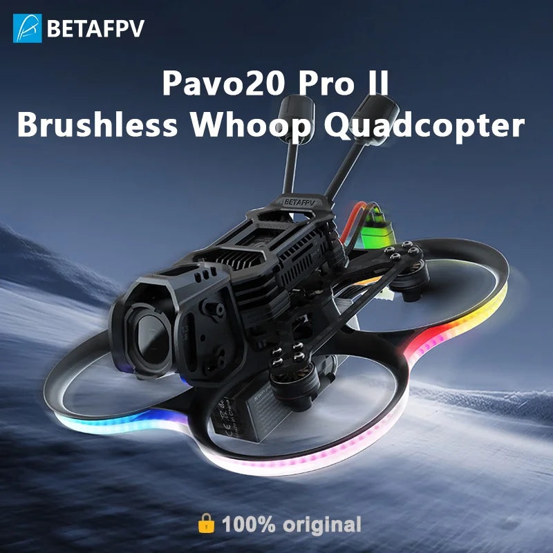 BETAFPV Pavo20 Pro II - 2" Brushless Whoop Quadcopter (1104 7200KV Motors) PNP SBUS