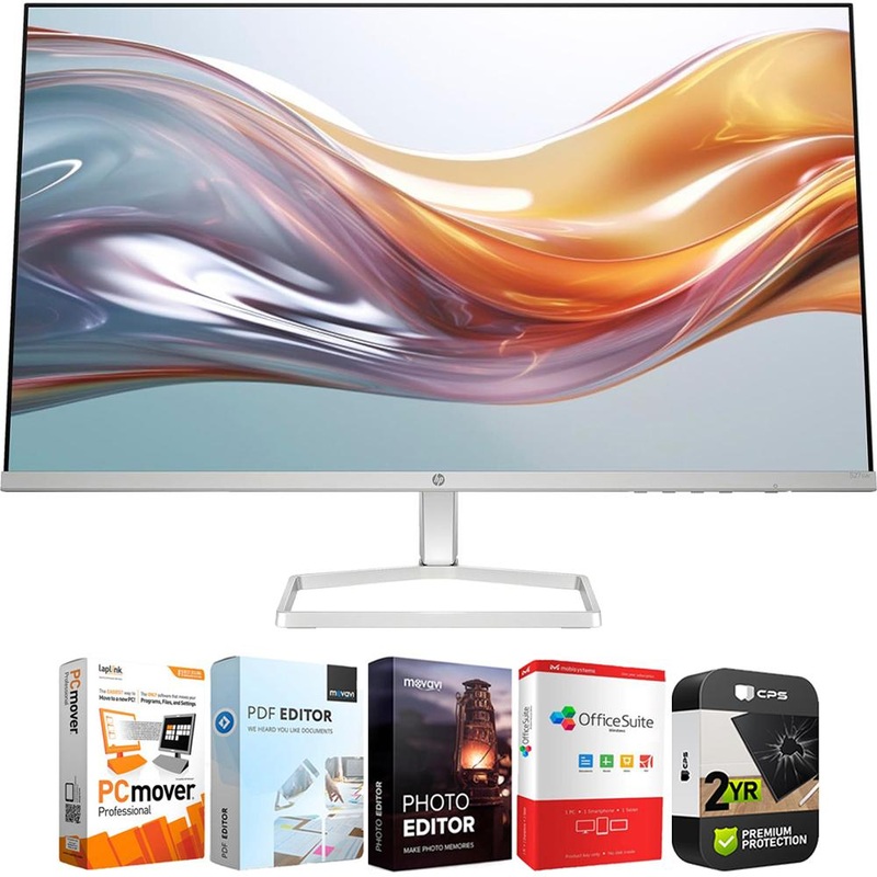 Hewlett Packard 527sw Series 5 27" FHD IPS Monitor + Softwares & 2 Year Warranty
