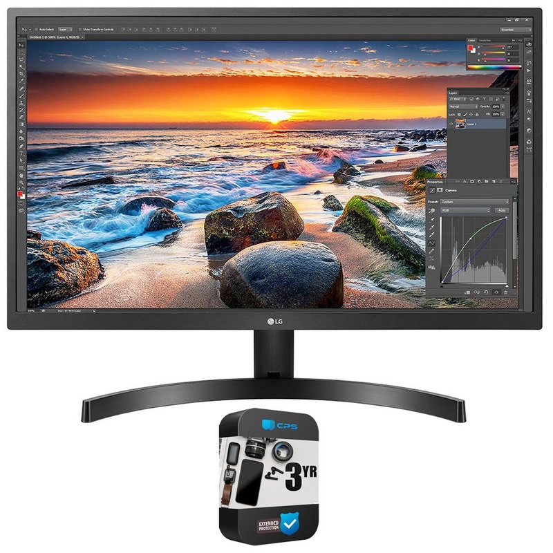 LG 27" 4K UHD 3840x2160 IPS HDR10 Monitor with FreeSync + 3 Year Warranty