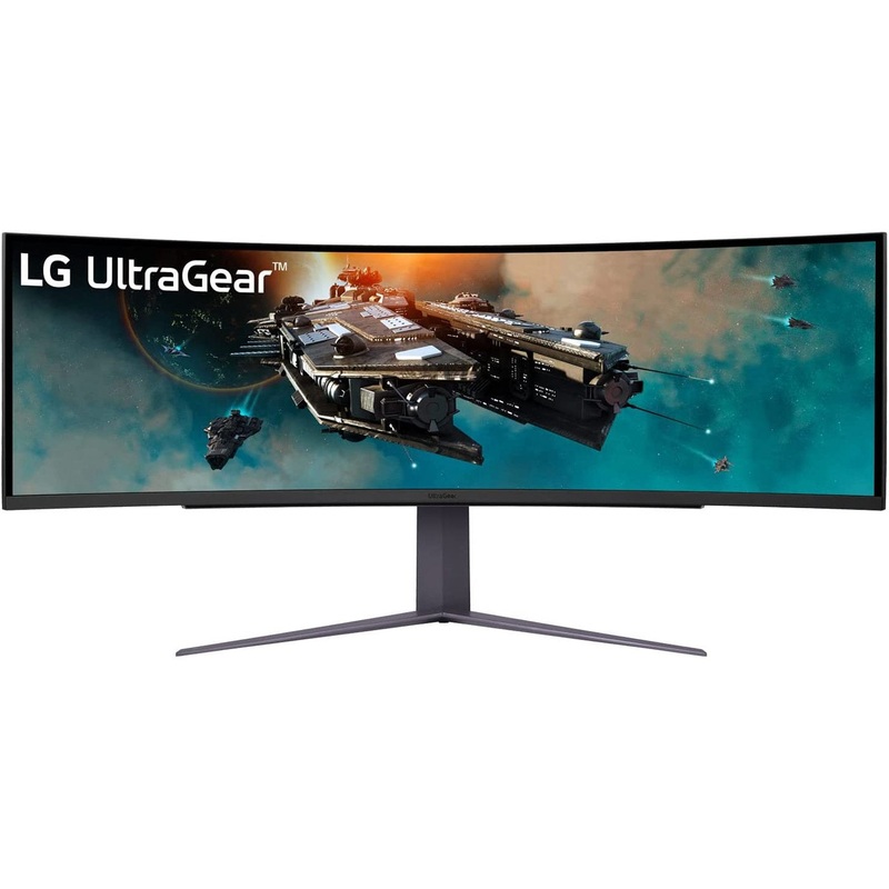 LG 49" Curved UltraGear DQHD 1ms 240Hz Monitor, VESA DisplayHDR 1000 (49GR85DC-B)