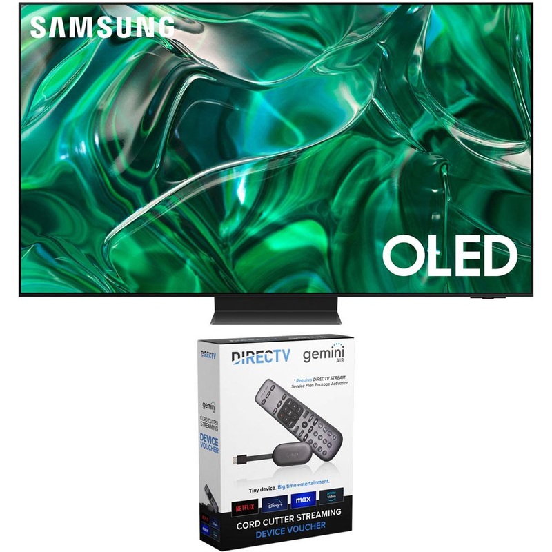Samsung S95C 55" HDR Quantum Dot OLED Smart TV (2023) with Redeemable DIRECTV Gemini Air