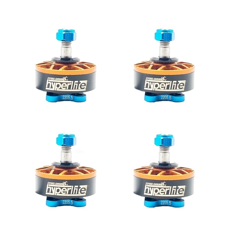 Hyperlite 2205.5 E-Series FPV Racing Motor Combo - 1722KV (4 Pcs.)