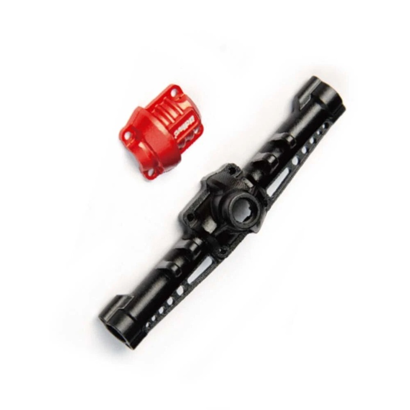 UDIRC UCX2405 UCX2405 PRO 1/24 RC Car Upgraded Parts Metal Rear Bridge Axle UCX24-P066A Vehicles Models Spare Accessories Black Red
