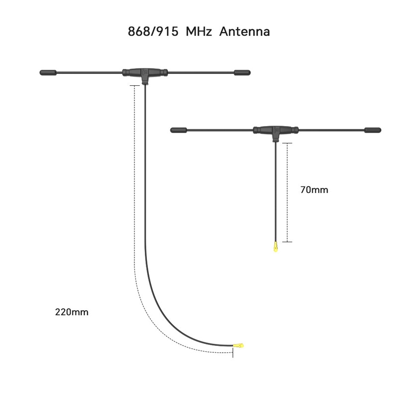 Antenna ELRS/CRSF 2.4Ghz/915Mhz/868Mhz/Dualband