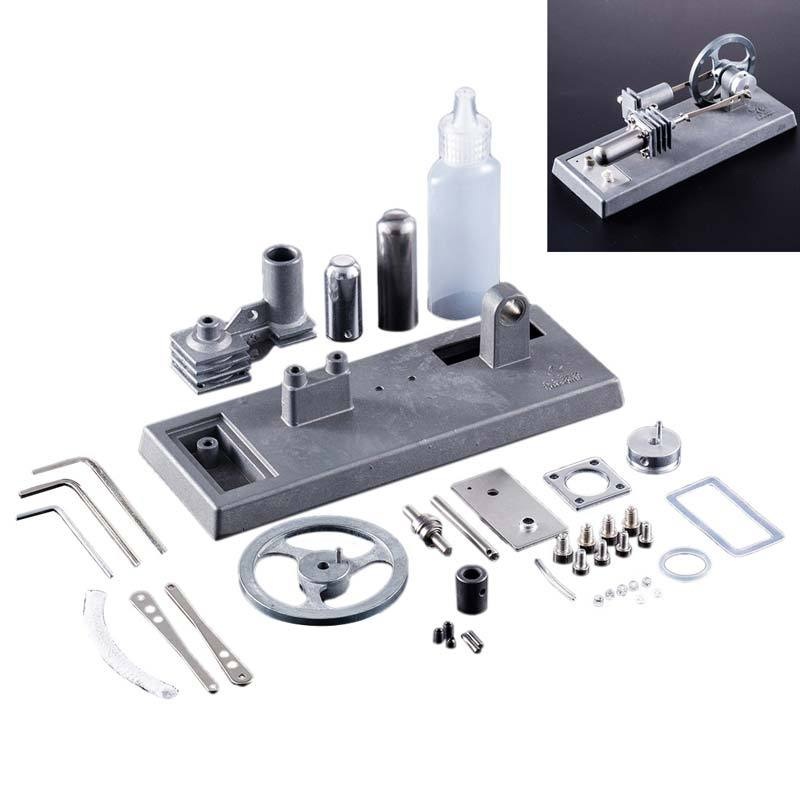 Desktop Stirling Engine Kit All-metal Stirling Engine DIY Kit Set Toy - Enginediy