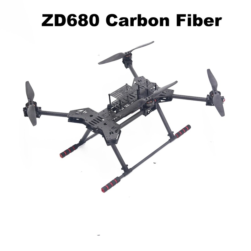 New ZD680 PRO M8N/M9N/M10 Full Carbon Fiber Hexa-Rotor Foldable Arm Hexacopter Frame Kit PIXHAWK with Unflodable Landing Gear 915MHZ 500MW M10