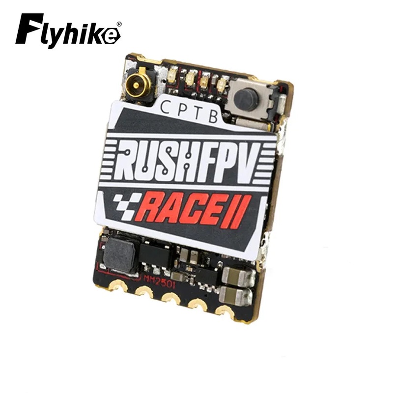 RUSHFPV RUSH TANK RACE 2 RACE II 5.8G 48CH PitMode 25mW 100mW 200mW Max Adjustable SmartAudio FPV VTX 20X15mm for FPV Drones 48CH