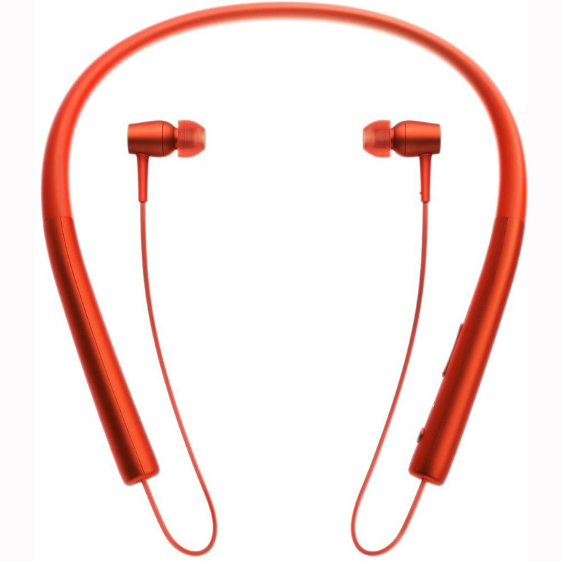 Sony h.Ear in In-ear Bluetooth Headphones - Cinnabar Red (OPEN BOX)