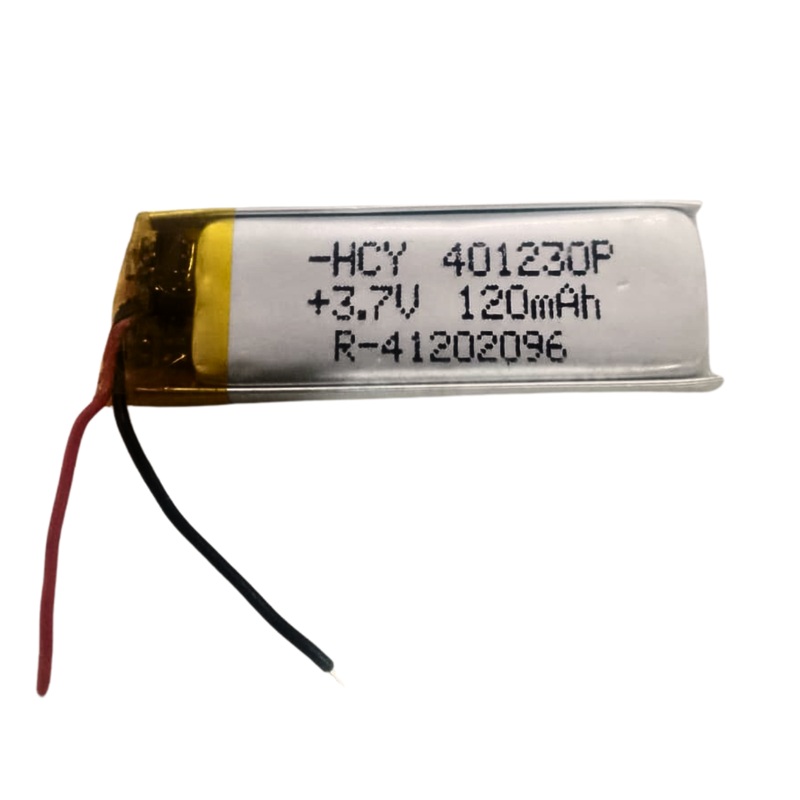 3.7V 120 MAH LIPO Rechargeable Battery