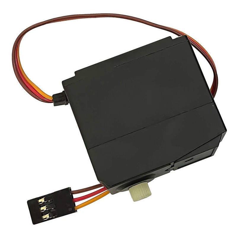 HBX 2996A 1/10 RC Car Parts Steering Servo 6kg 3 Wires Vehicles Models Spare Accessories T2306 Black
