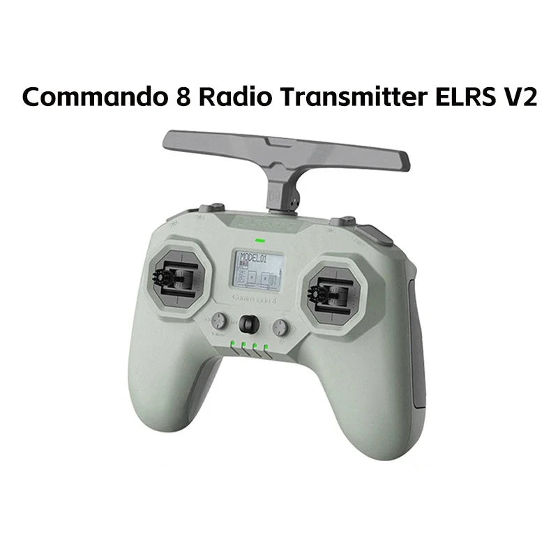 iFlight Commando 8 ELRS V2 Radio Transmitter - 868/915MHz 1000mW or 2.4GHz 500mW FPV Remote Control ELRS 2.4G RF 500mW
