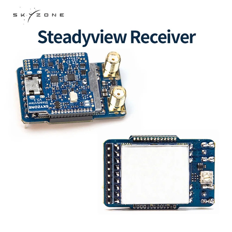 SKYZONE Steadyview/Rapidmix Receiver rc plane done accessories for FPV Goggles SKY04X PRO Cobra X 48CH 5.8Ghz V3.3 Hardware Fusion Board