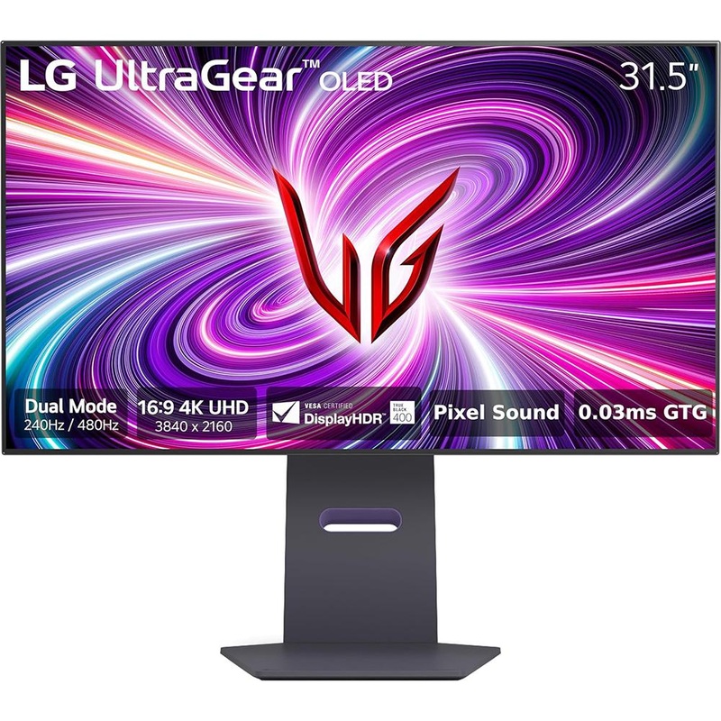 LG UltraGear 32" OLED UHD NVIDIA G-SYNC Premium Pro Gaming Monitor Open Box