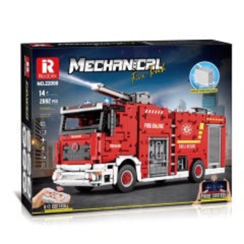 Reobrix Fire Ladder TruckRemote Control Version