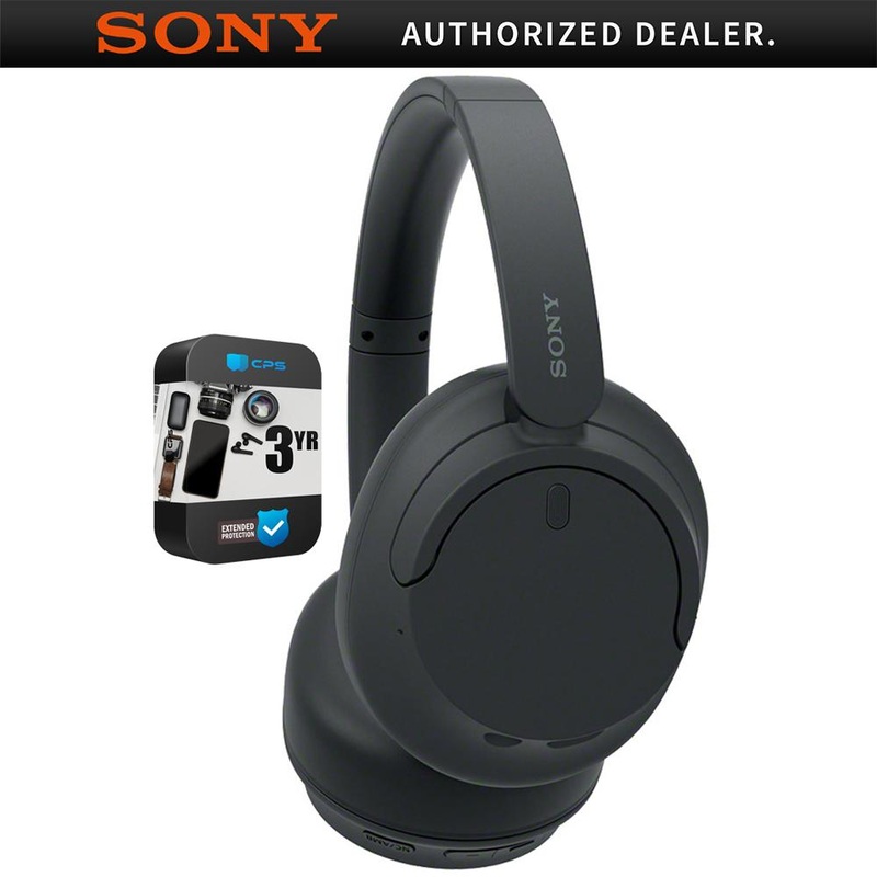 Sony Wireless Noise Cancelling Headphone Black with CPS 3 Year Extended Warranty