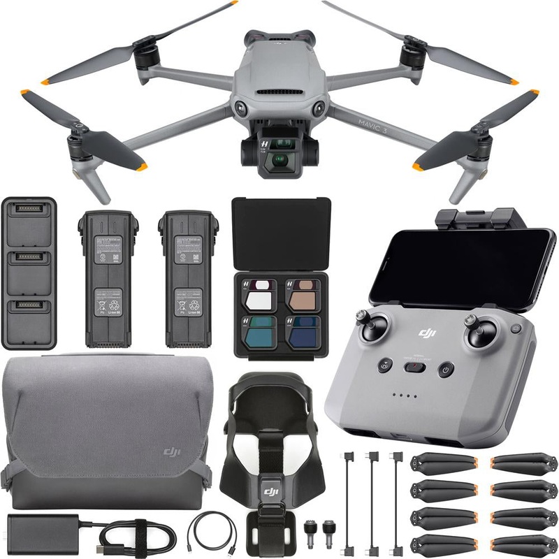 DJI Mavic 3 Quadcopter Drone Fly More Combo CP.MA.00000440.01 - Open Box