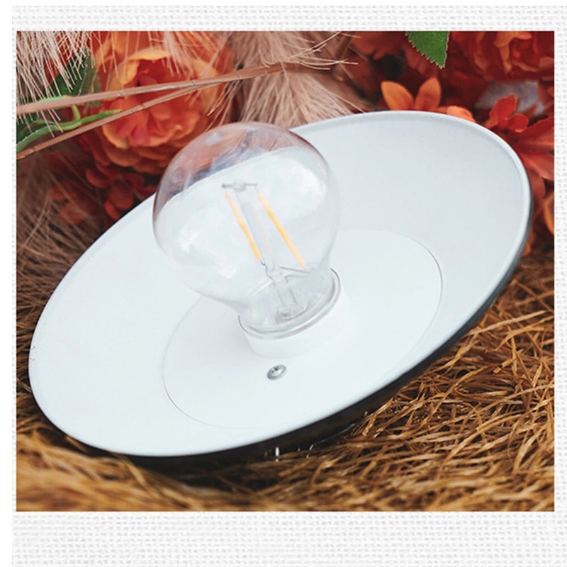 IPRee Portable Solar Retro Camp Lantern Type-C Rechargeable Hanging Light Dimmable Outdoor Garden Decoration Lamp for Camping Hiking Travel Black