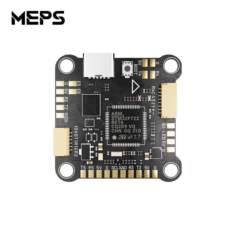 MEPS F7 HD Flight Controller 3-6S 30X30mm 5V/10V 2A BEC Outputs with DJI Air Unit for RC Racing Freestyle FPV Drones F7 HD