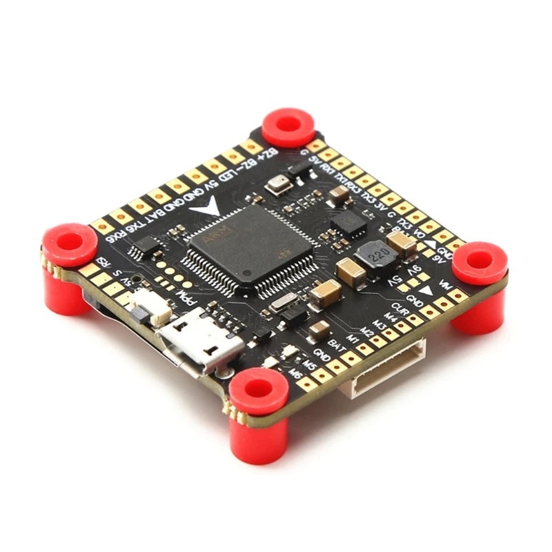 R91A Reliable F4 V3S Flight Controllers 30.5x30.5mm Stack BLHELIS 4in1 45/55/60A Module Board for FPVs Drones 55A for ESC