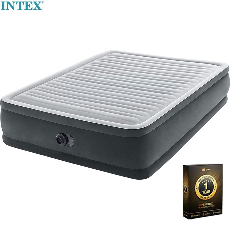 Intex Comfort Plush Elevated DuraBeam Airbed w/ Pump (Open Box) + 1 Year Warranty