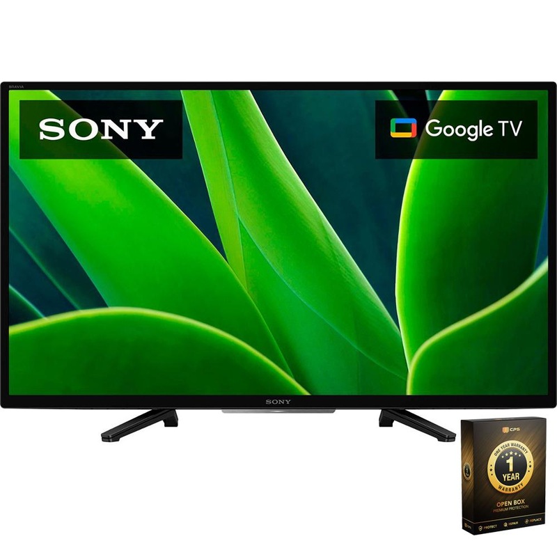 Sony 32-inch W830K HD LED HDR TV with Google TV OPEN BOX + 1 Year Warranty Pack
